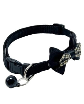 Black Bow n Bell Collar
