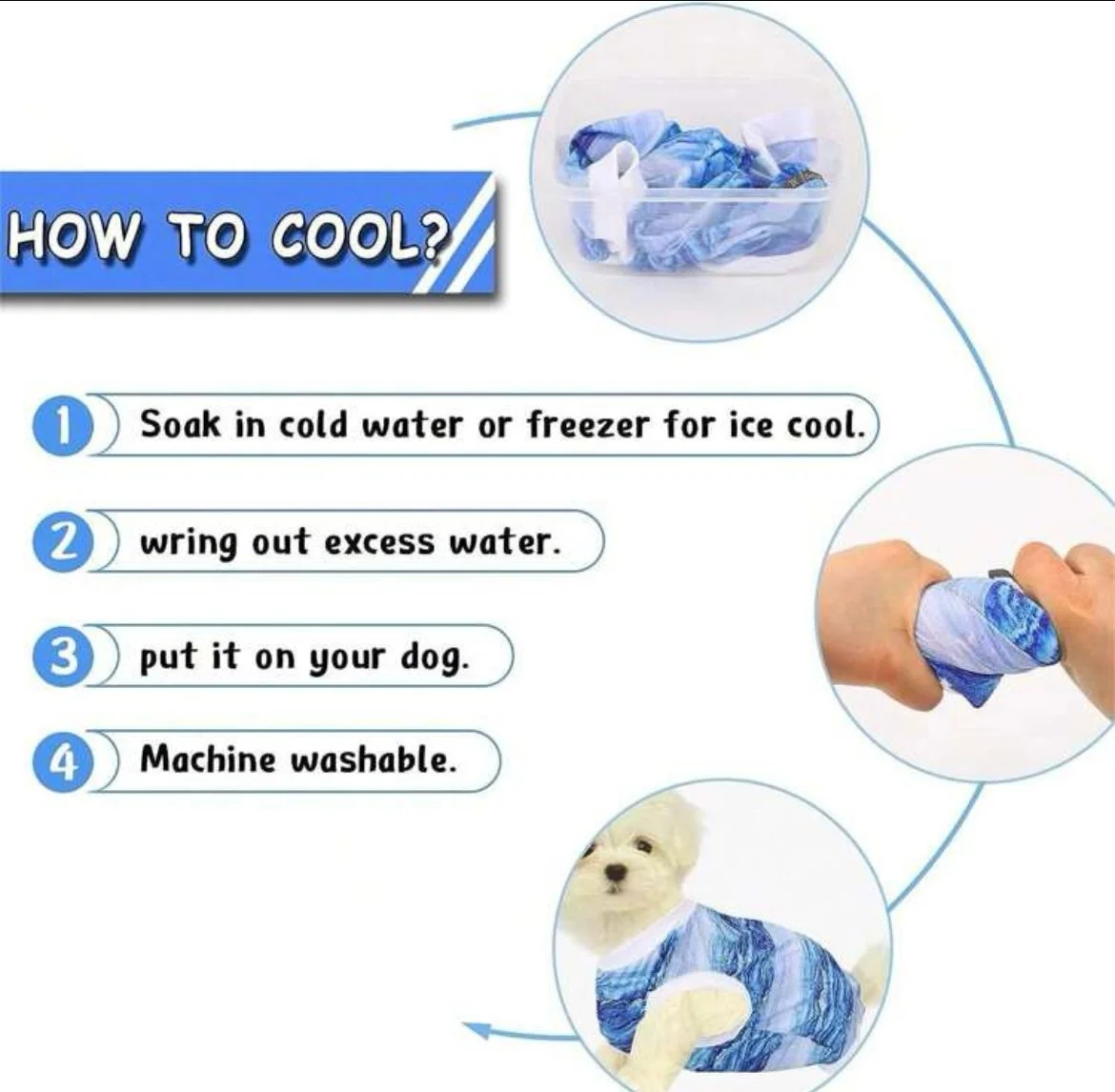 Pet Cooling Bandana