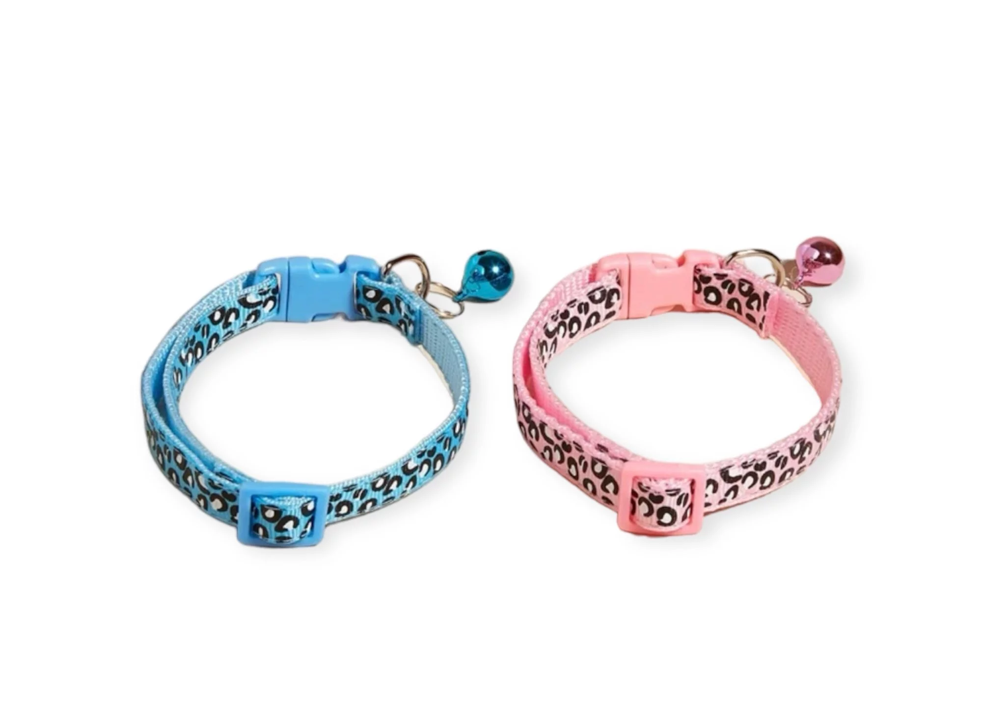 Leopard Print Bell Collar