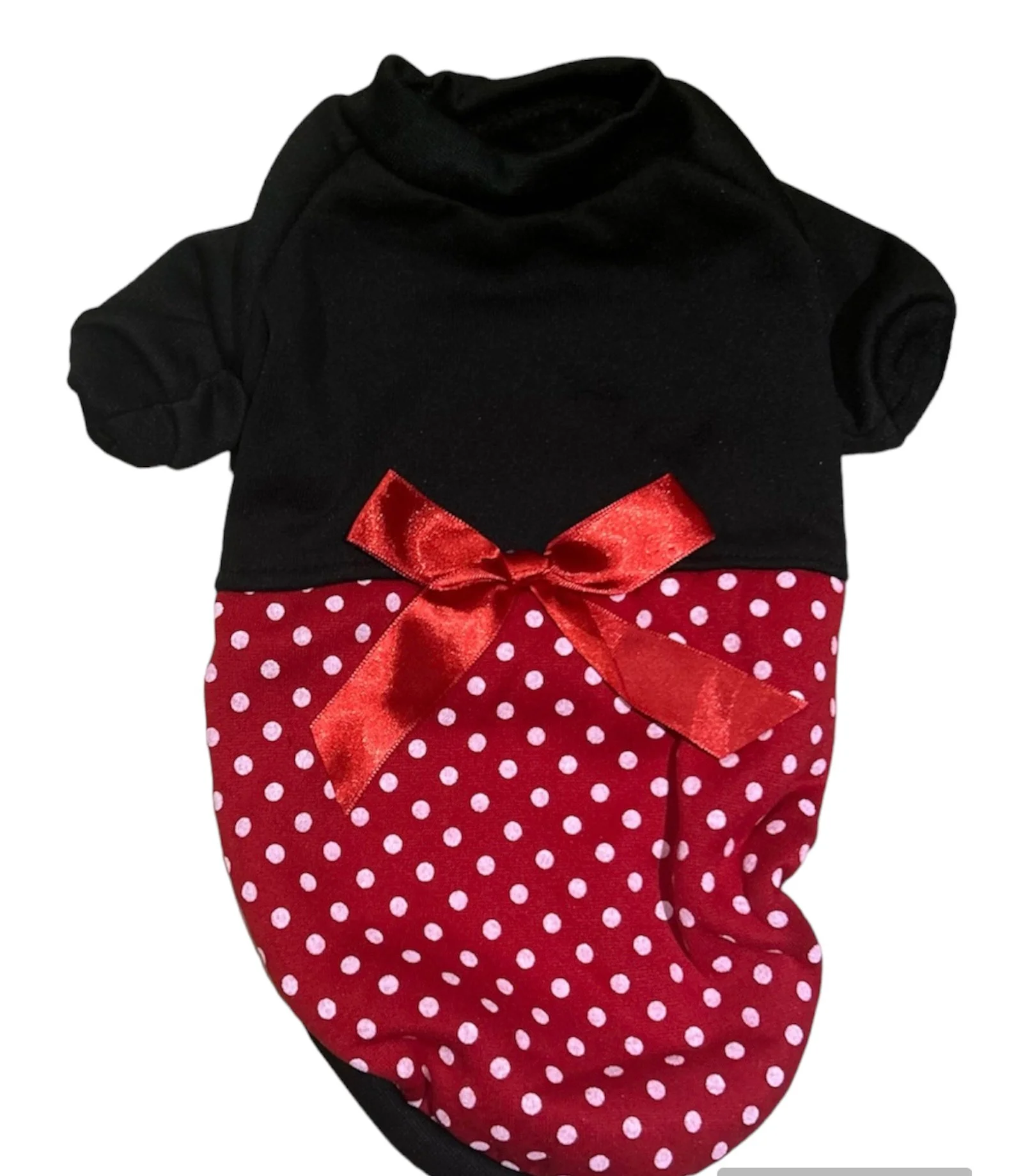 Minnie inspired track/ dress sweater