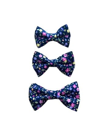 Floral bow ties