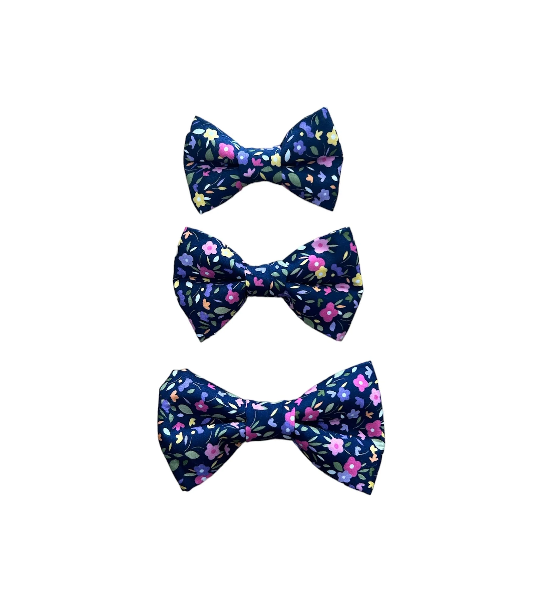 Floral bow ties