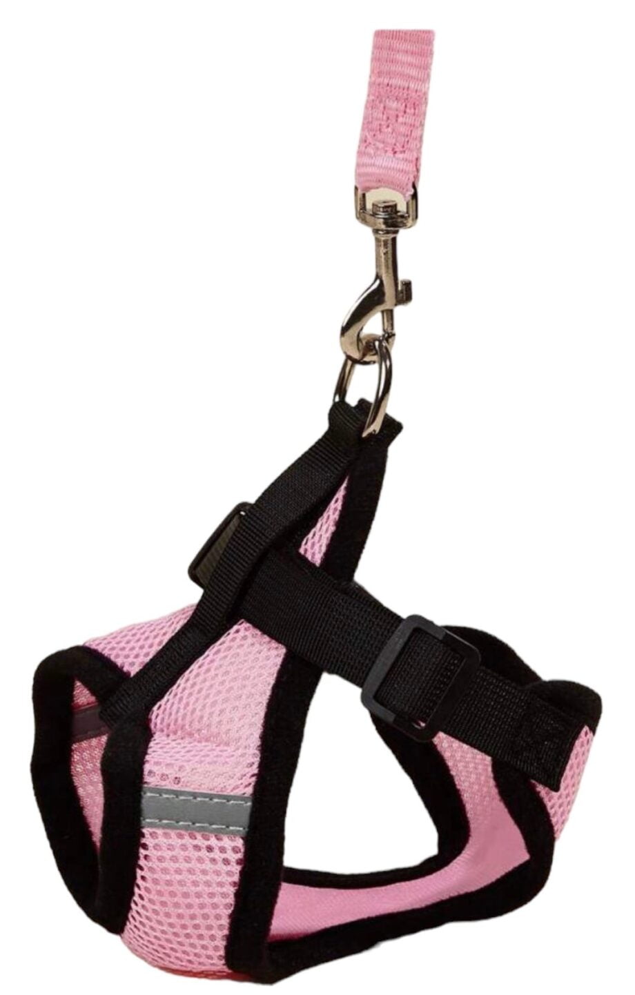 Breathable harness and leash set