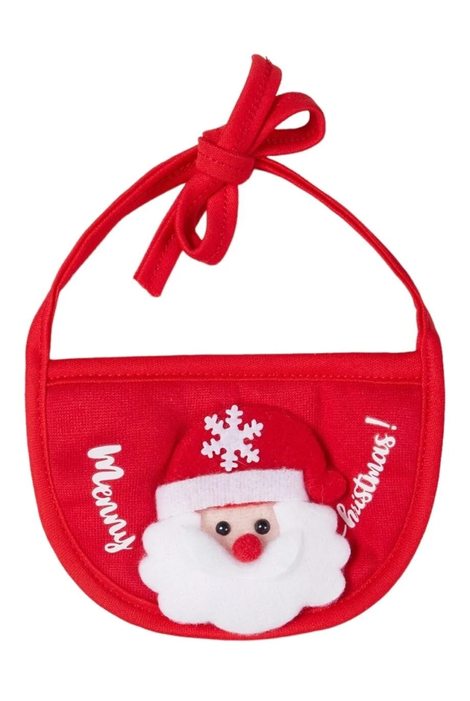 Merry Christmas Santa bib