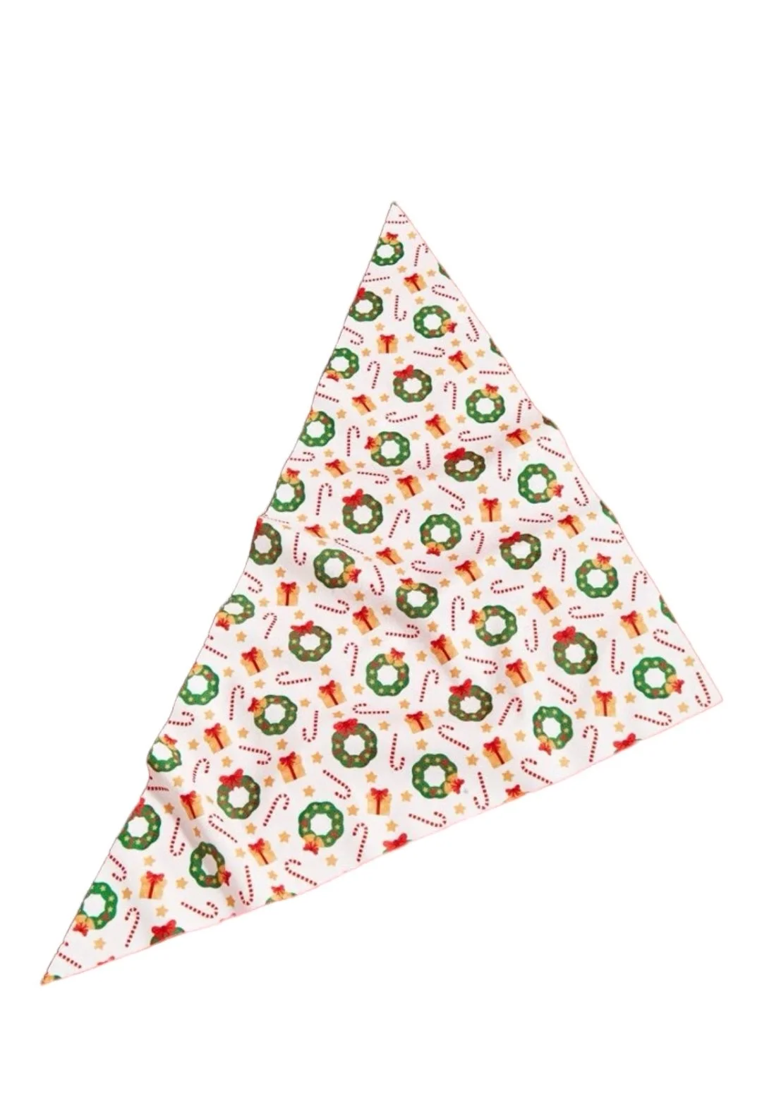 Mistletoe and Candy Cane Bandana